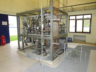 土耳其某電(diàn)厂项目10立方碱性水電(diàn)解制氢设备